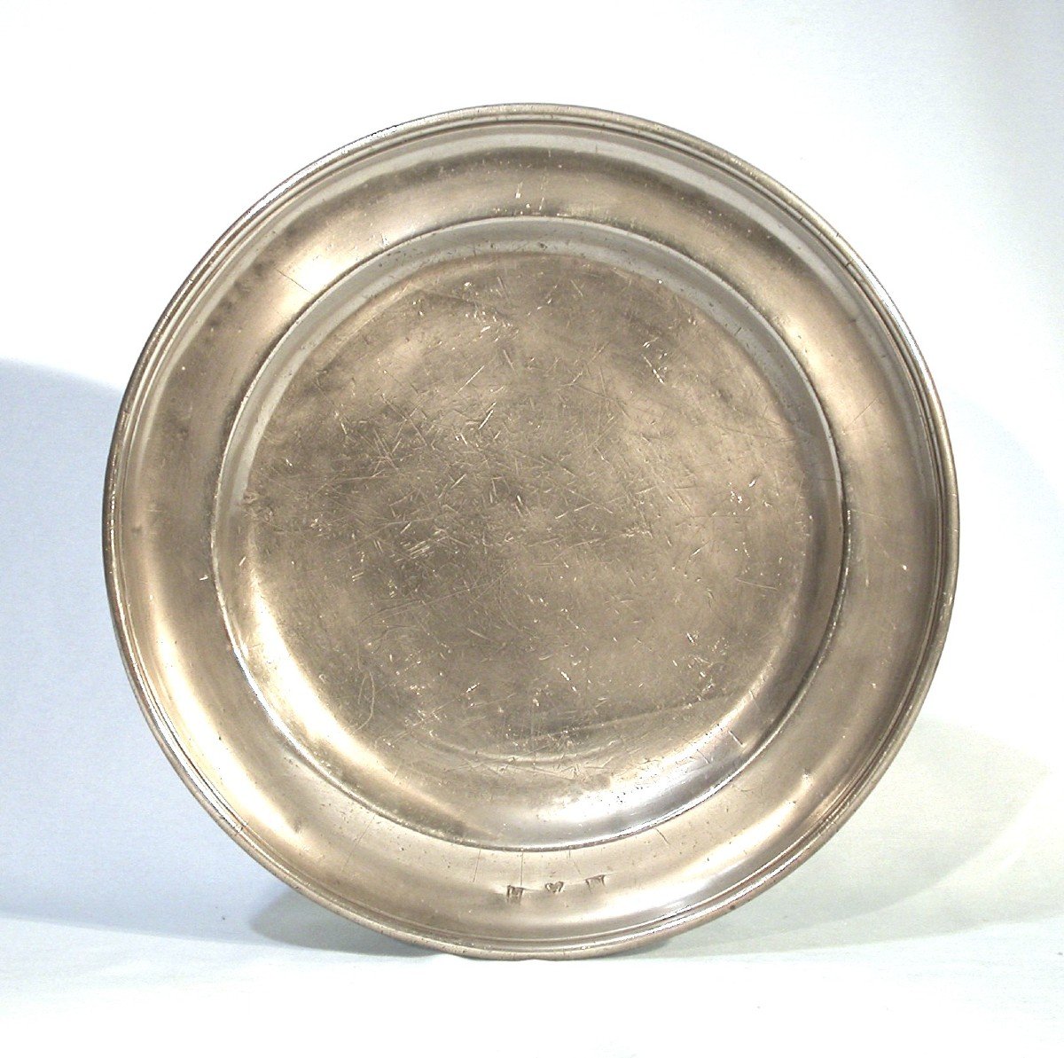 Pewter Dish  - Caen, 18th Century