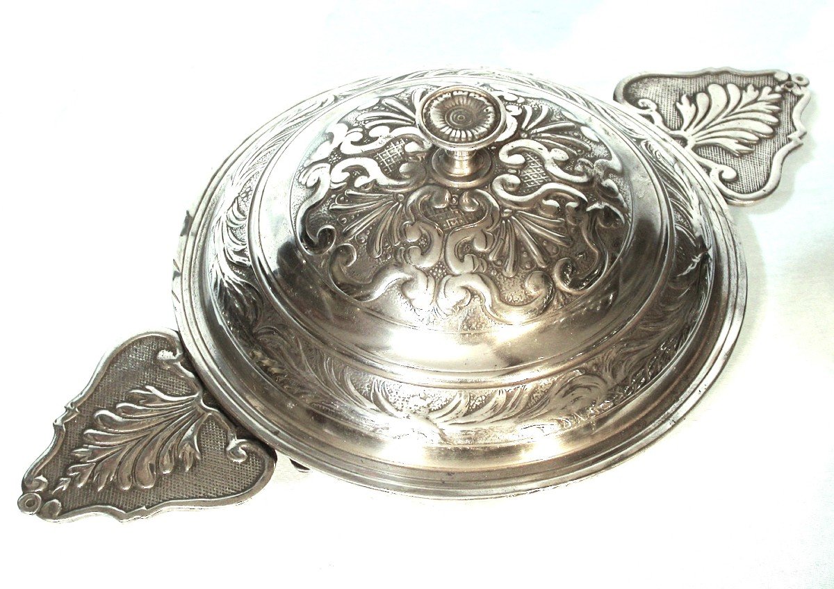 Beautiful Pewter Bowl  - Rouen, 18th Century.-photo-2