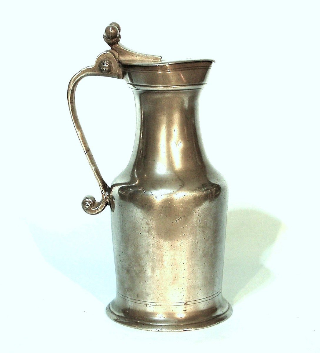 Pewter Wine Pitcher  - Lisieux, 18th Century