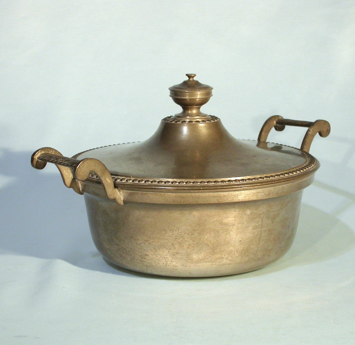 Pewter Vegetable Dish  - Strasbourg, End Of The 18th Century-photo-6