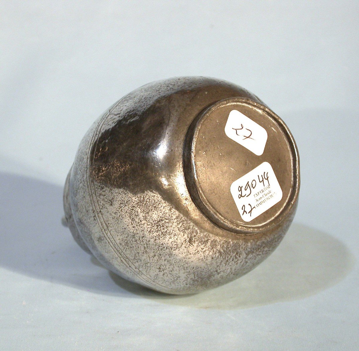 Medicine - Pewter Leech Ball (tin) - Paris (?), End Of The 18th Or Early 19th Century-photo-3