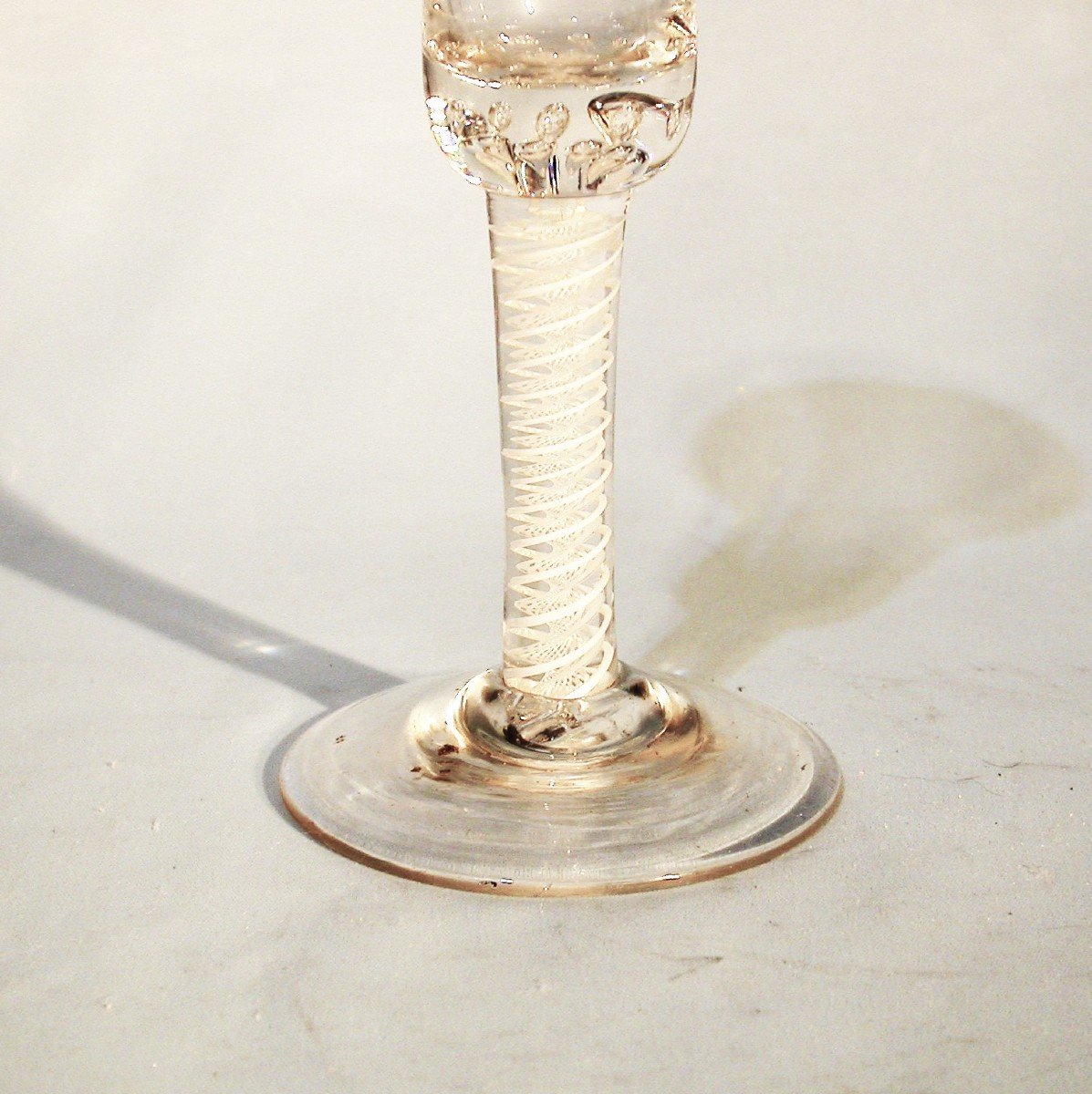 Stemmed Glass - Northern Germany Or England, 18th Century-photo-4