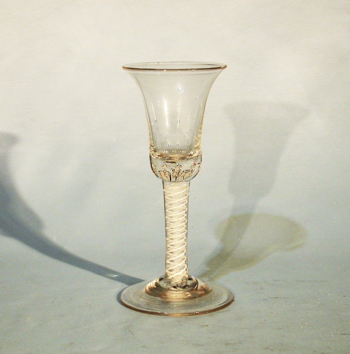 Stemmed Glass - Northern Germany Or England, 18th Century-photo-4