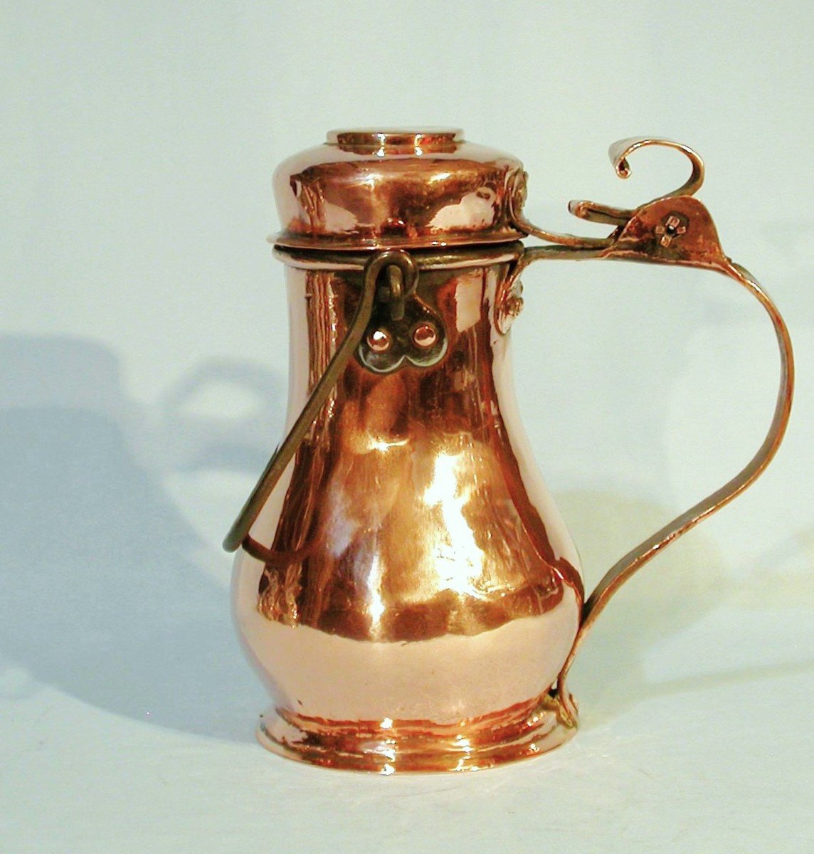 Beautiful Copper Coquemar, 18th Century-photo-6