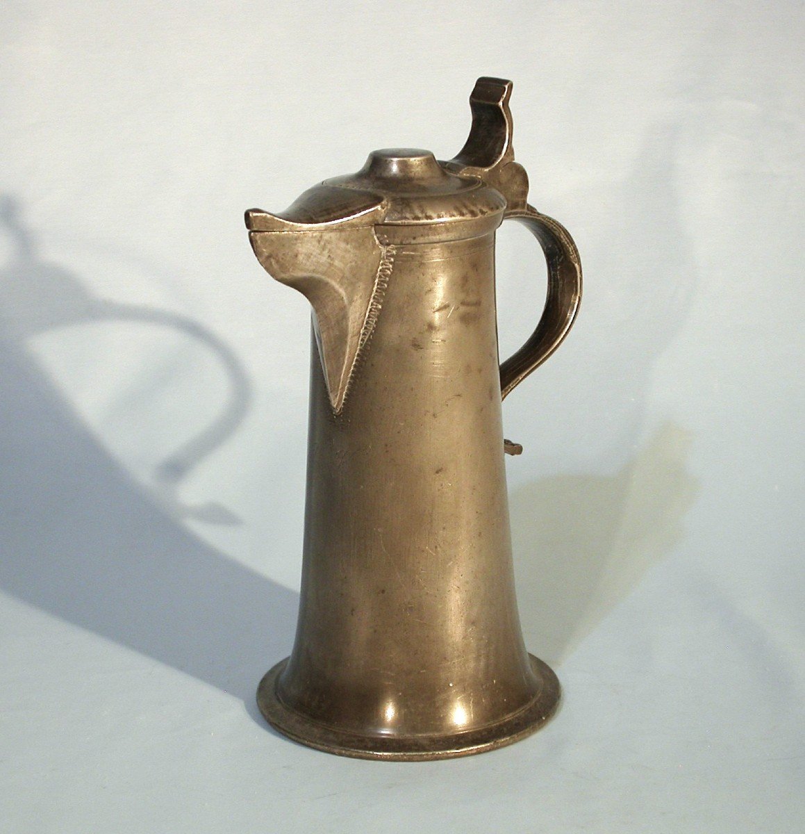 Pewter Wine Pitcher - Nuremberg, 19th Century-photo-5