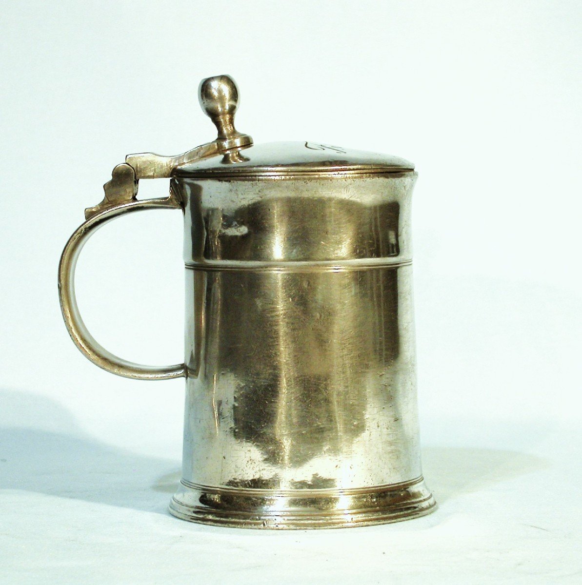 Pewter Tank  - Wunsiedel (germany), 19th Century-photo-2