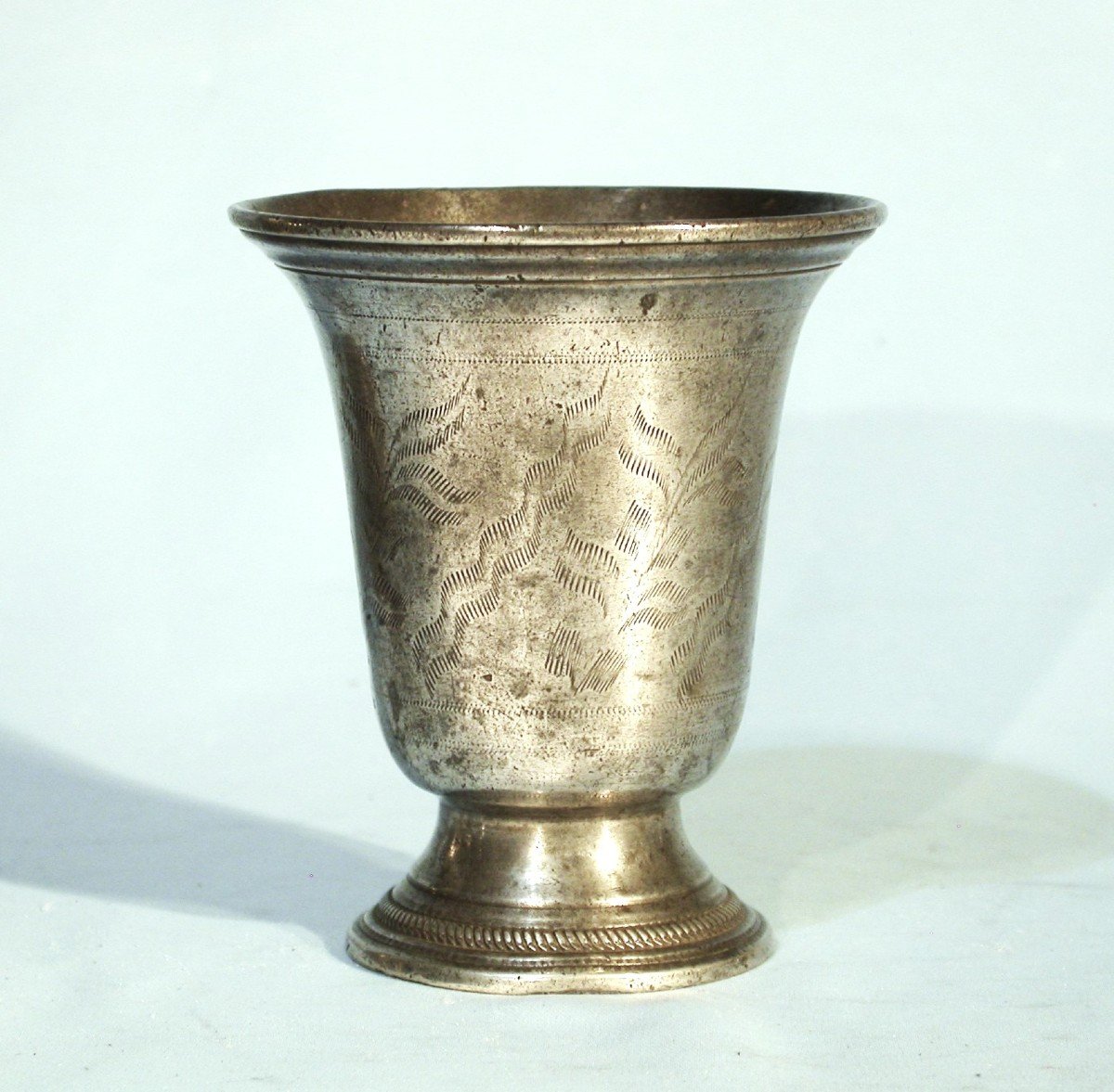 Pewter Cup Paris (?), Early 19th Century-photo-1