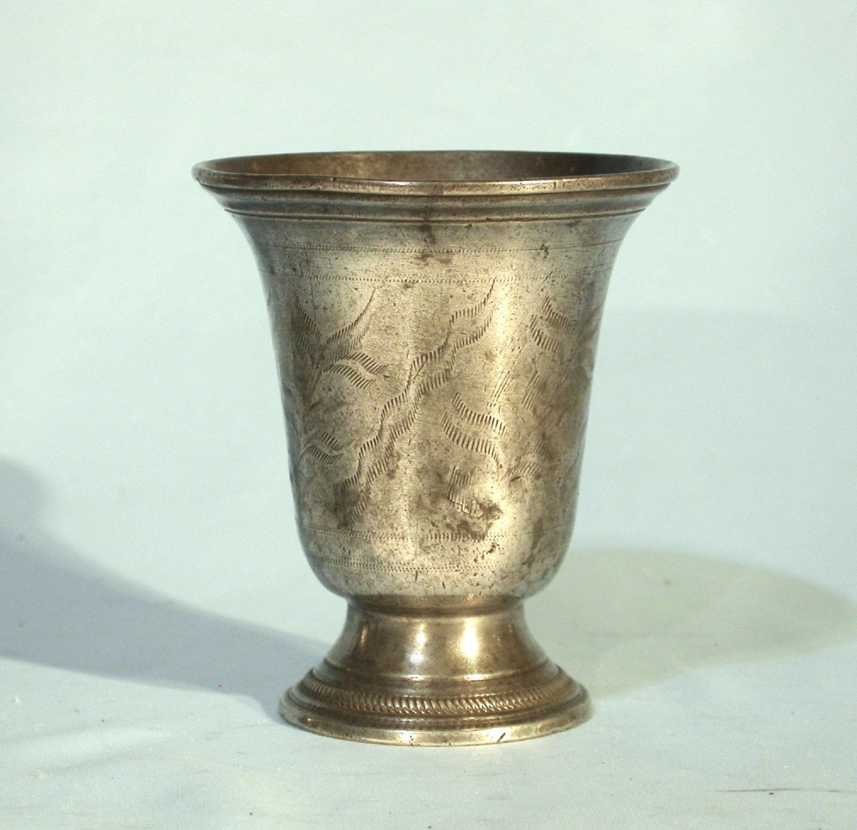 Pewter Cup Paris (?), Early 19th Century-photo-5