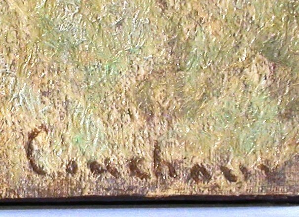 Post Impressionnist Painting By Marcel Couchaux-photo-4