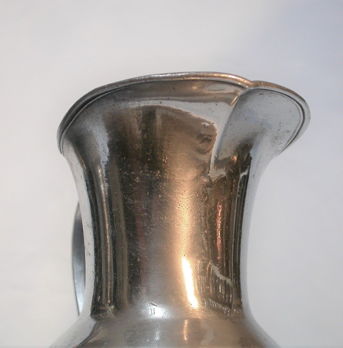 Pewter Ewer - Paris, 18th Century-photo-1