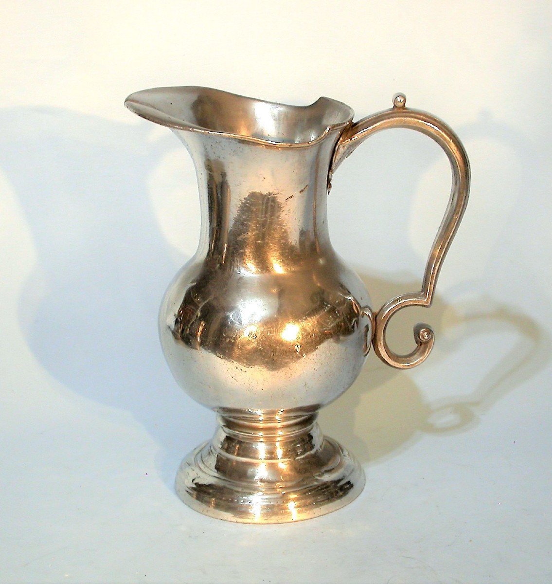 Pewter Ewer - Paris, 18th Century-photo-4