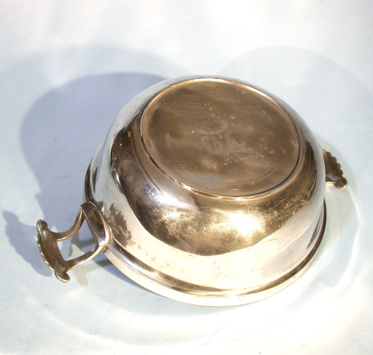 Pewter Vegetable Dish - Mainz, 19th Century-photo-1