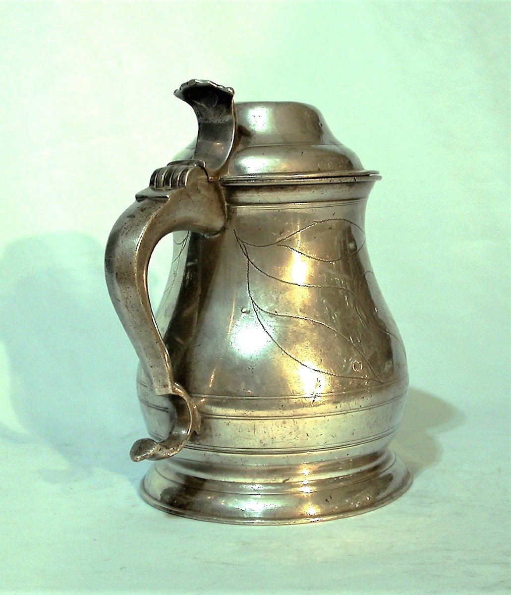 Pewter Tank - Sweden, 18th Century-photo-3