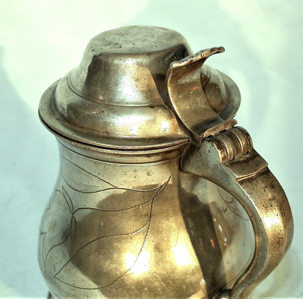 Pewter Tank - Sweden, 18th Century-photo-4