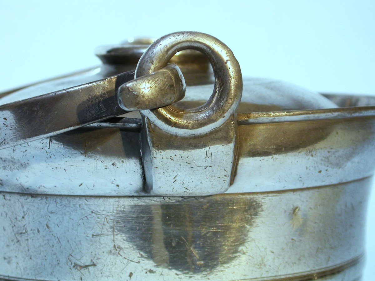 Pewter Dinner Carrier - Avallon, 18th Century-photo-4