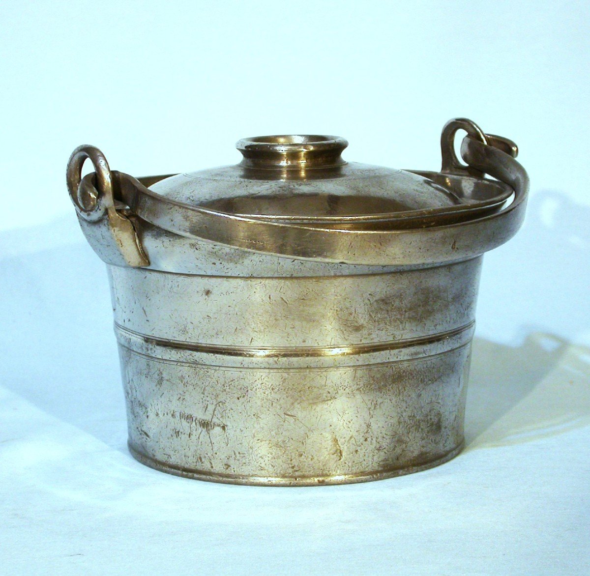 Pewter Dinner Carrier - Avallon, 18th Century