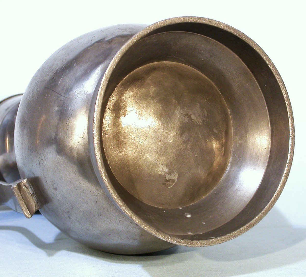 Pewter Ewer Known As "stegkanne" - Switzerland, Circa 1800-photo-2