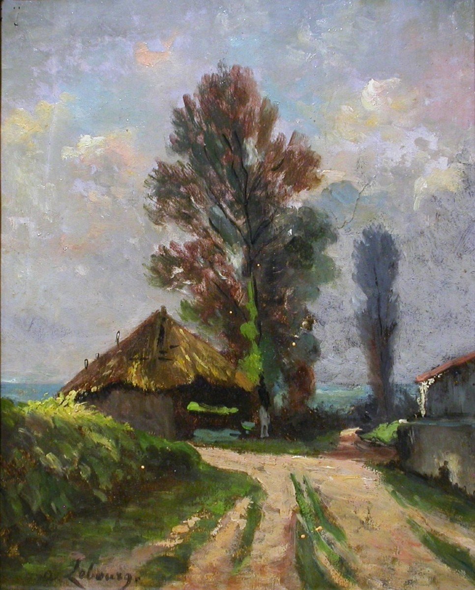 Post-impressionism - Oil On Wood By Albert Lebourg