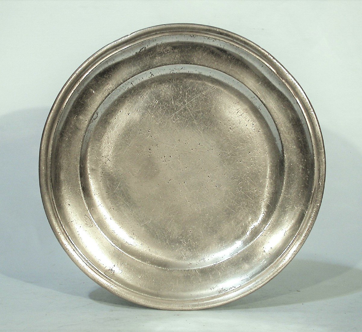 Pewter Plate At The Toulouse Control, 18th Century