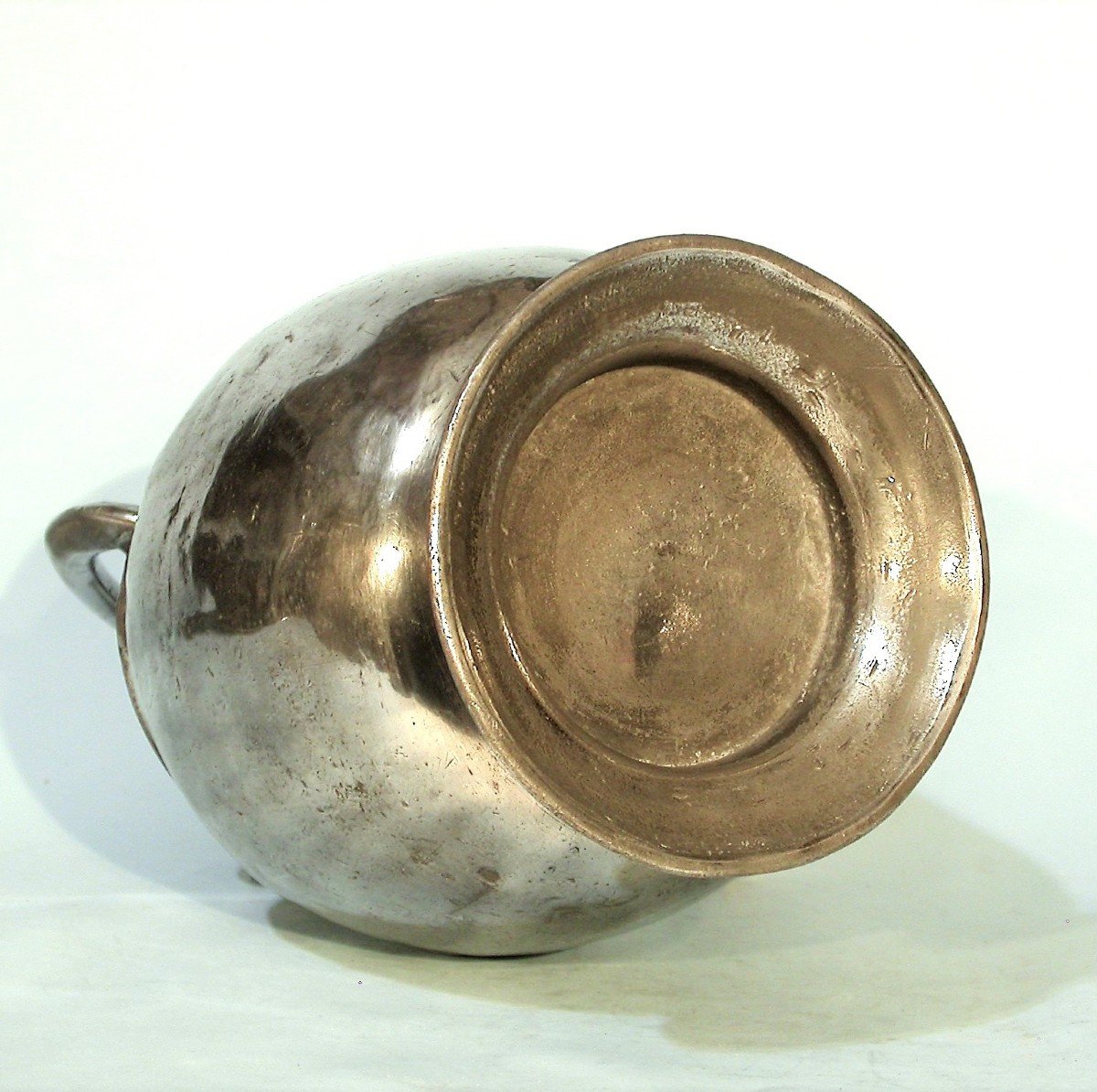 CRUCHE À LAIT EN ETAIN - REGION DE LYON, CIRCA 1800-photo-4