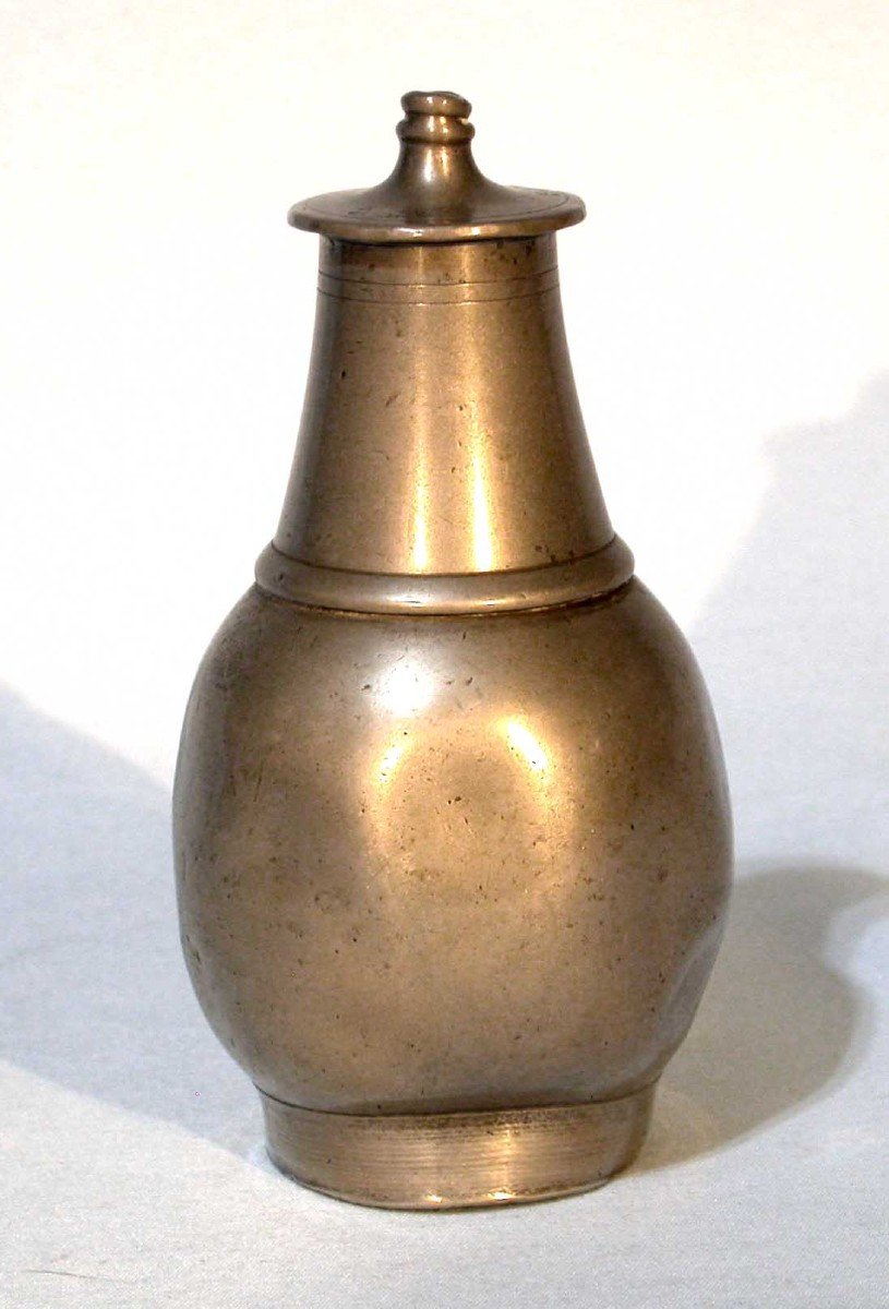 Pewter Baby Bottle - Chartres, 19th Century