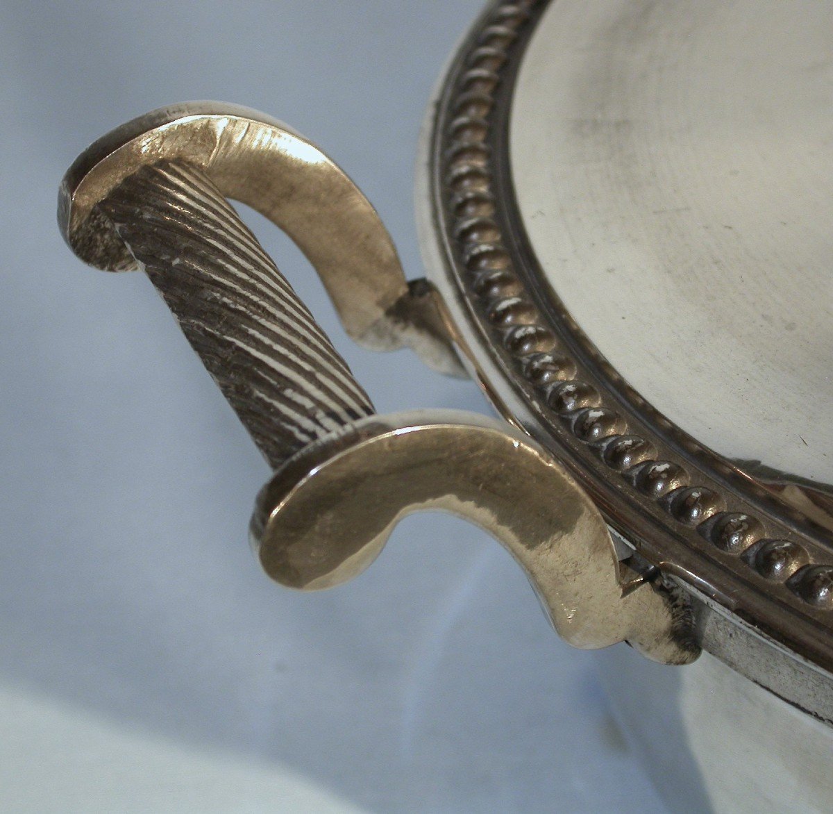 Pewter Vegetable Dish - Strasbourg, End Of The 18th Century-photo-2