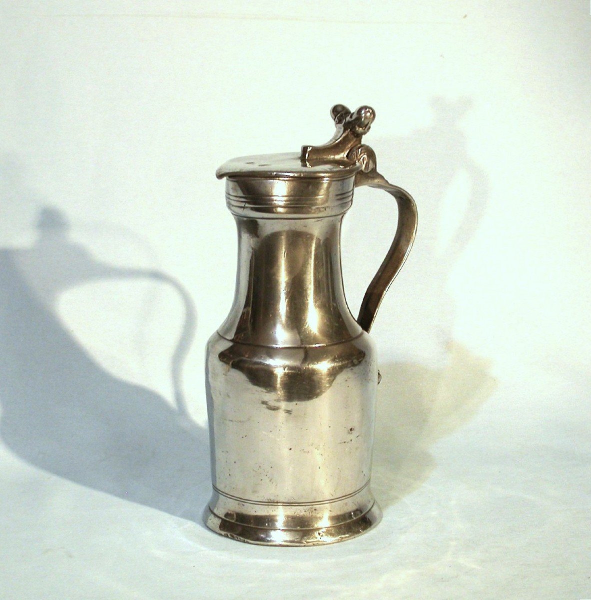 Pewter Wine Pitcher - Lisieux, 18th Century