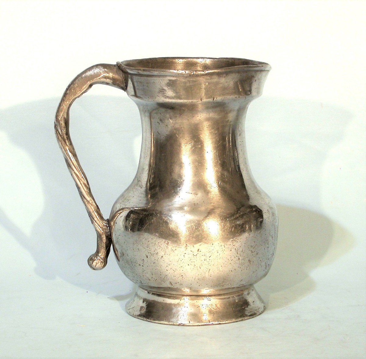 Pewter Water Jug - Lorraine (metz?), Early 19th Century-photo-1