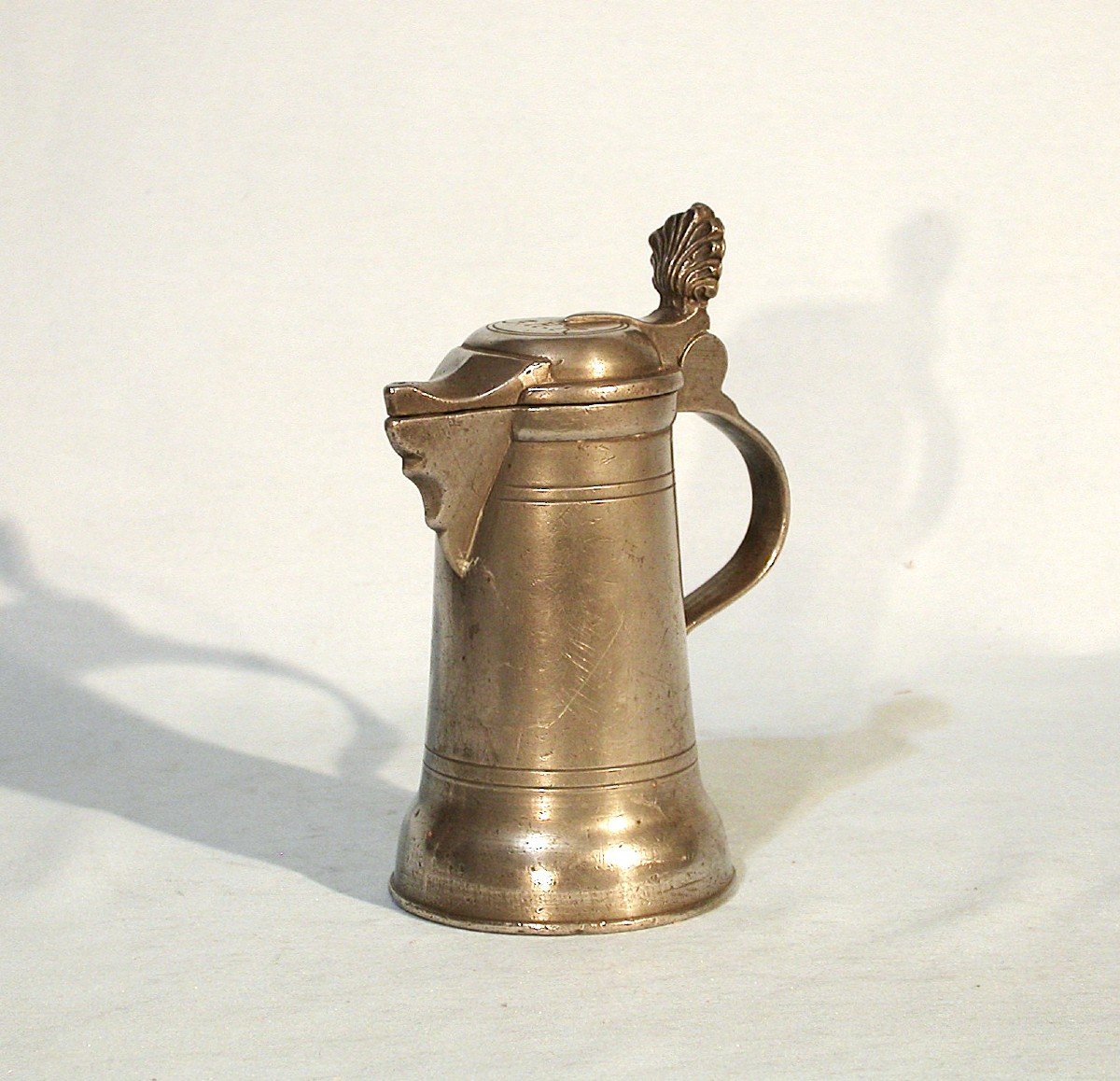 Small Pewter Wine Pitcher - Baden-wurtemberg (?), Late 18th Century