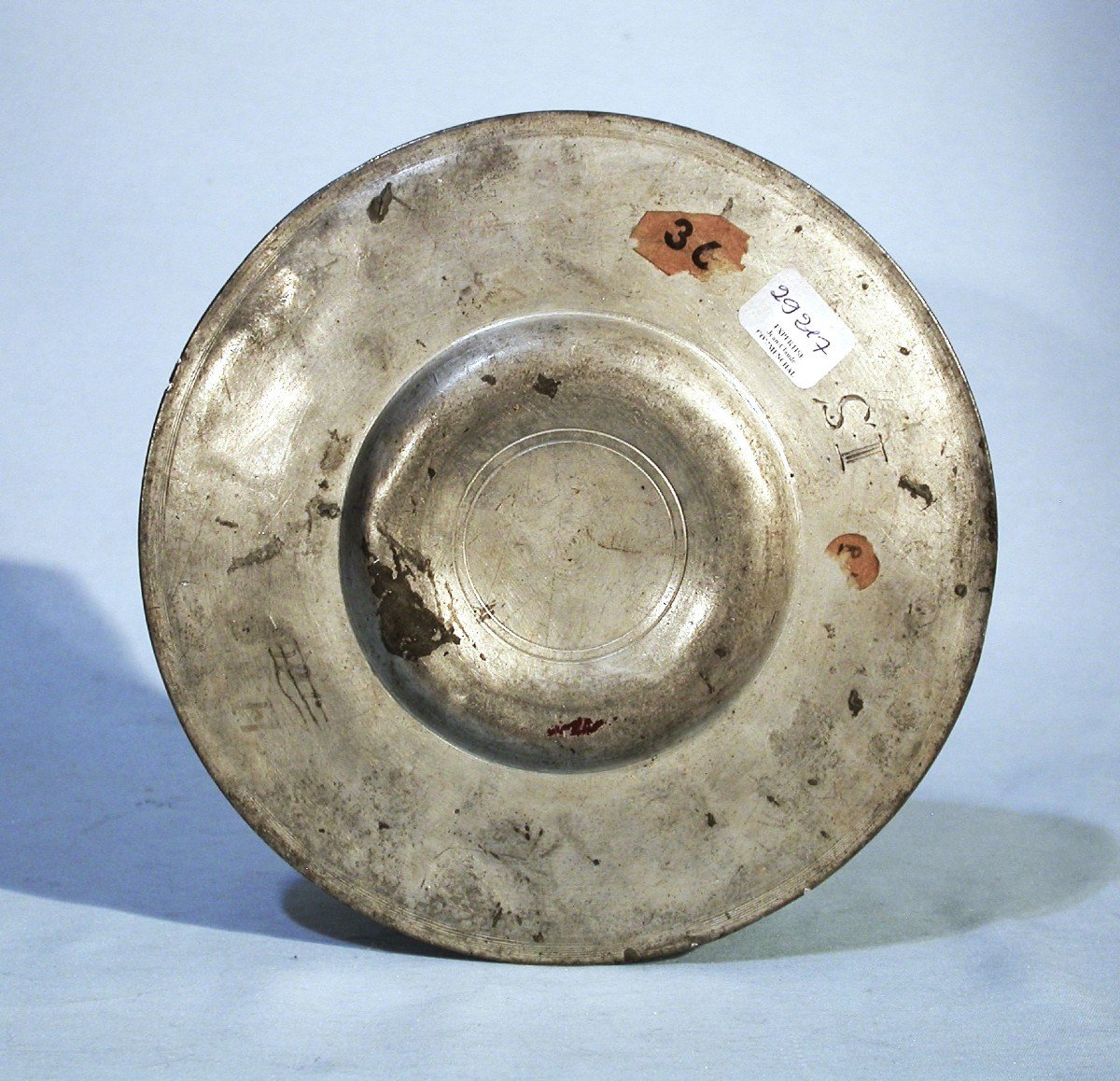 Pewter Plate - Nuremberg, 17th Century-photo-4