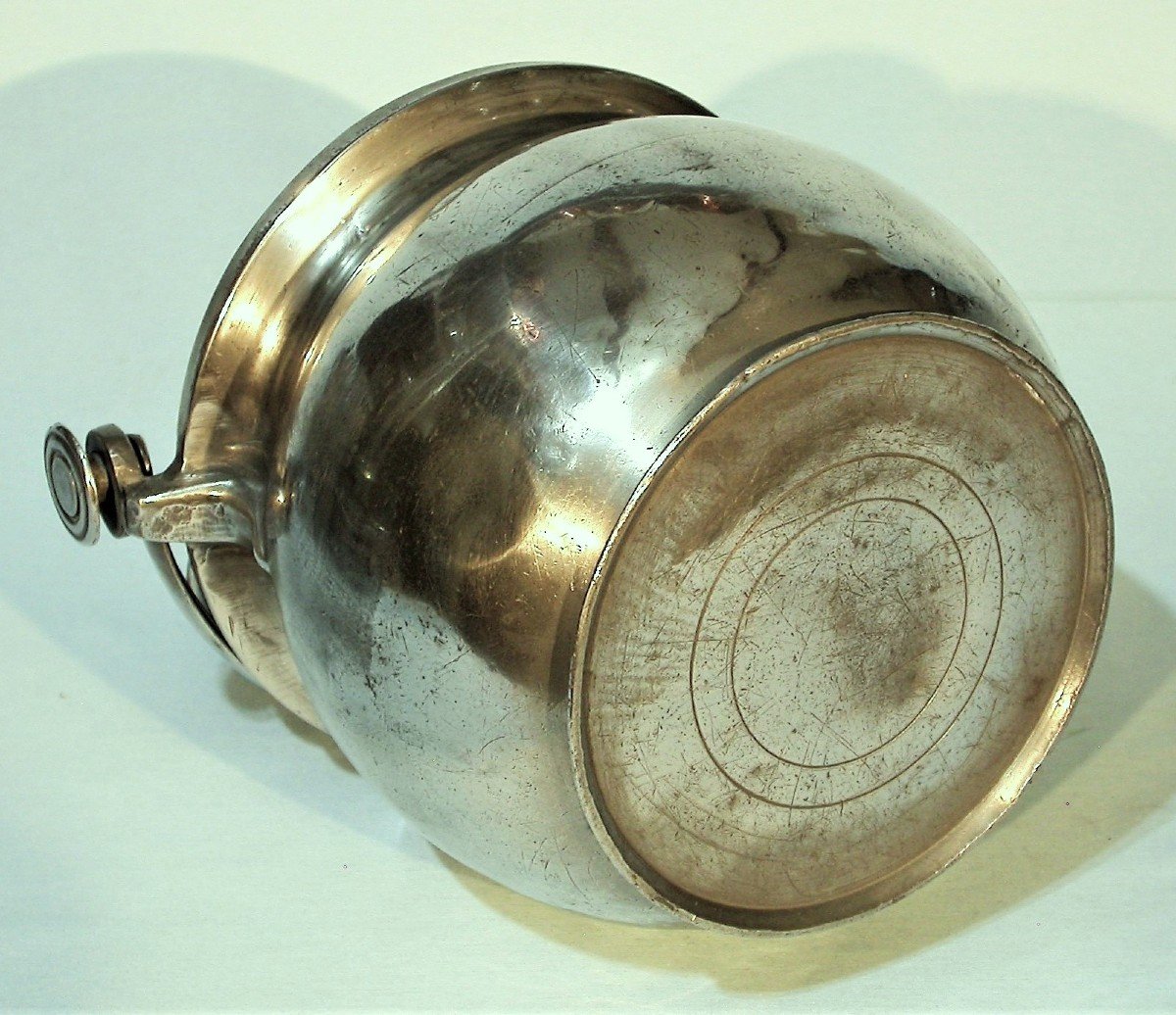 Pewter Dinner Carrier - Ile De France, Circa 1800-photo-4