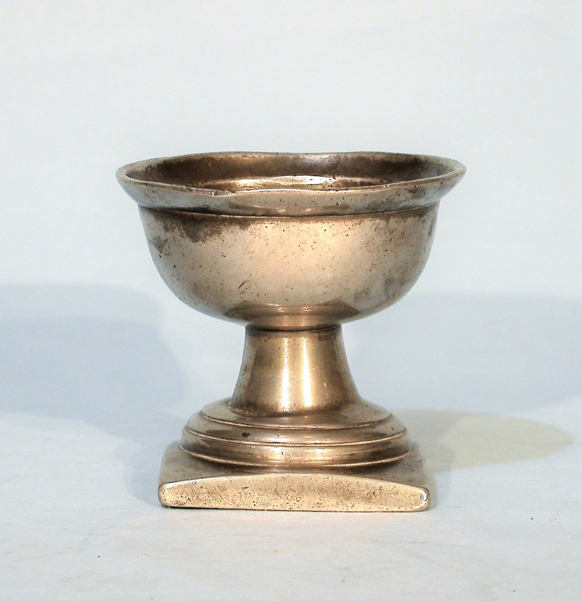 Pewter Salt Shaker - Flanders, Early 19th Century-photo-4