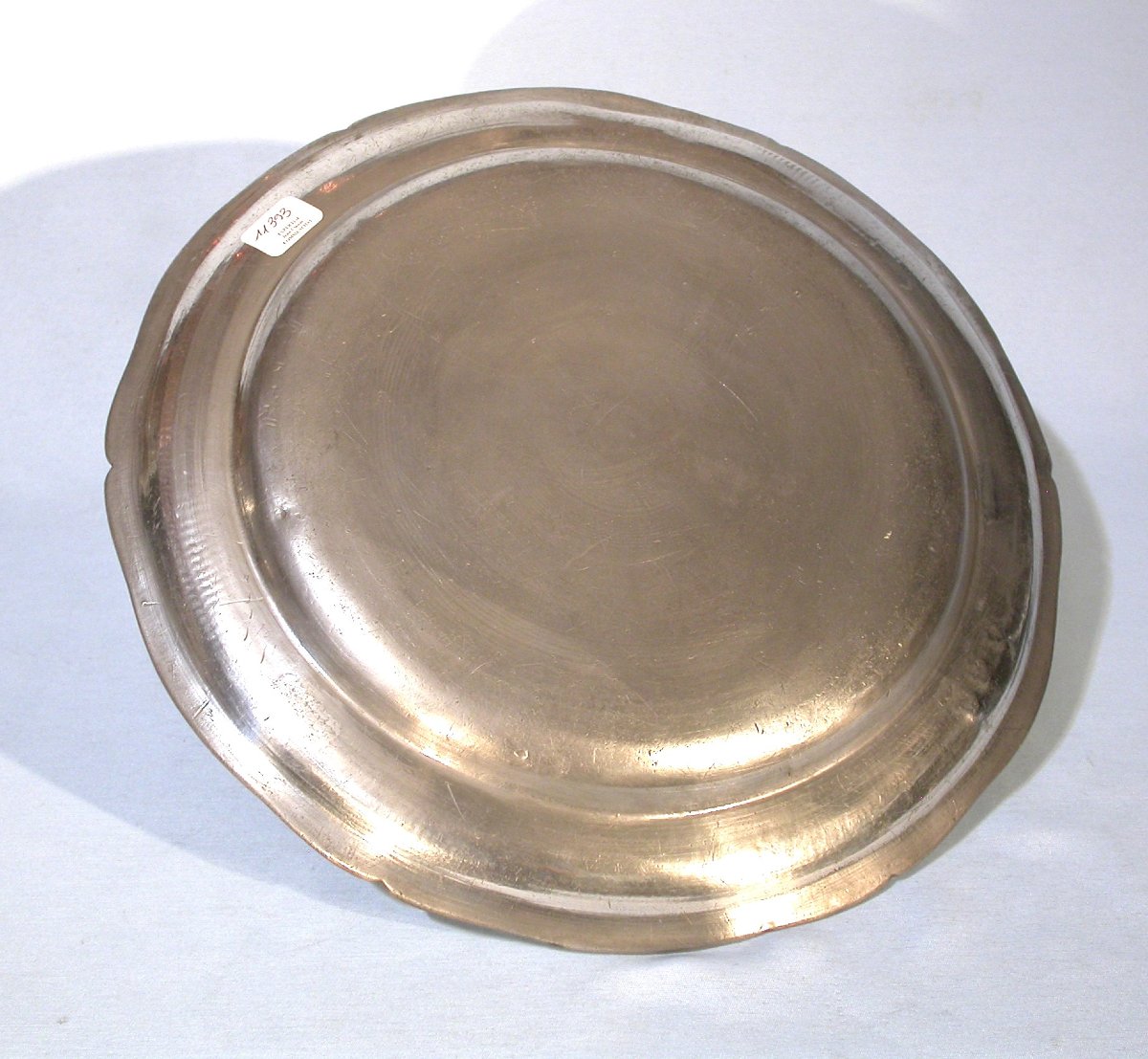 Pewter Dish - France, Late 18th Century-photo-4