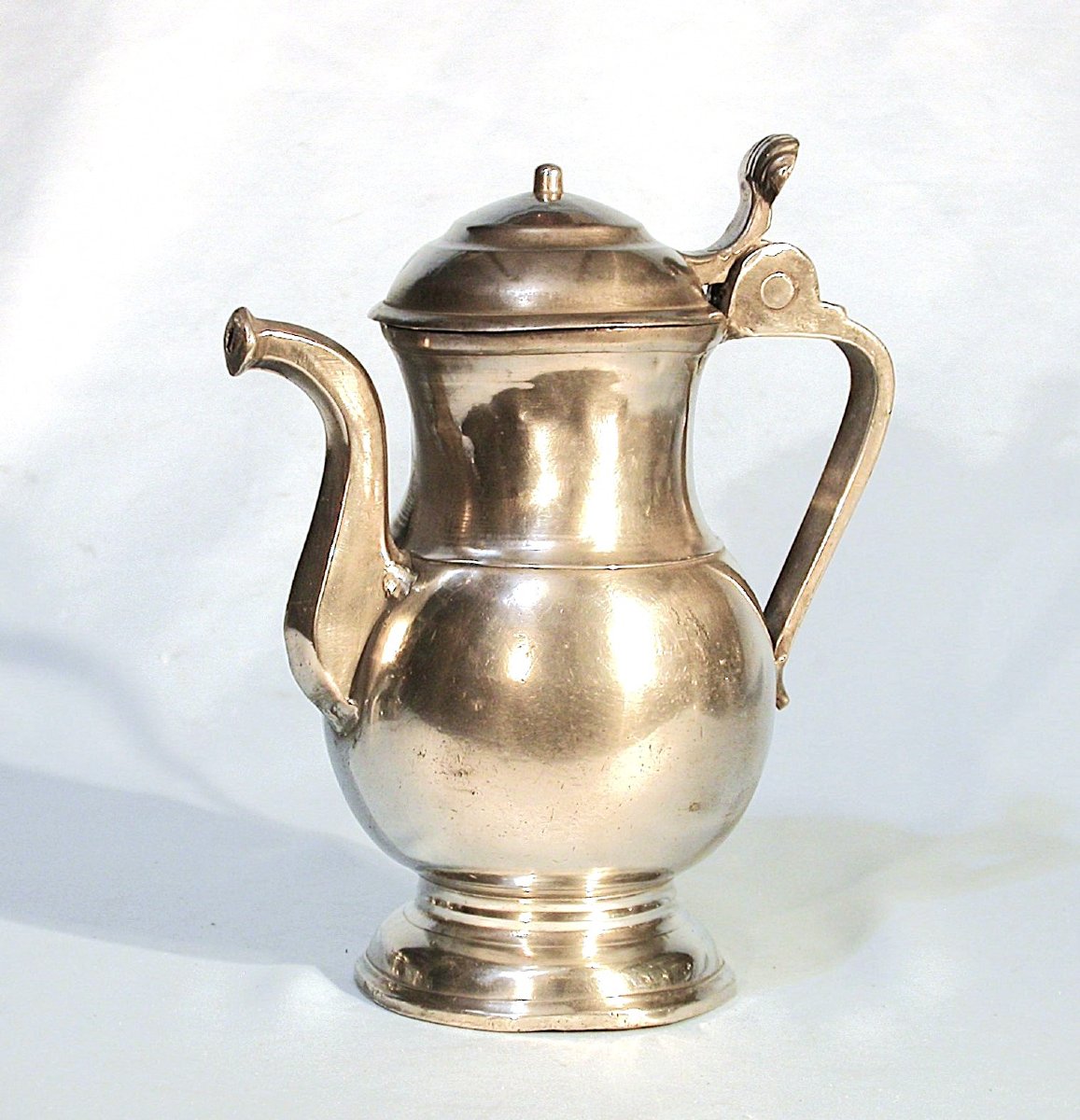 Pewter Oil Jug - Languedoc (nîmes), 19th Century -photo-2