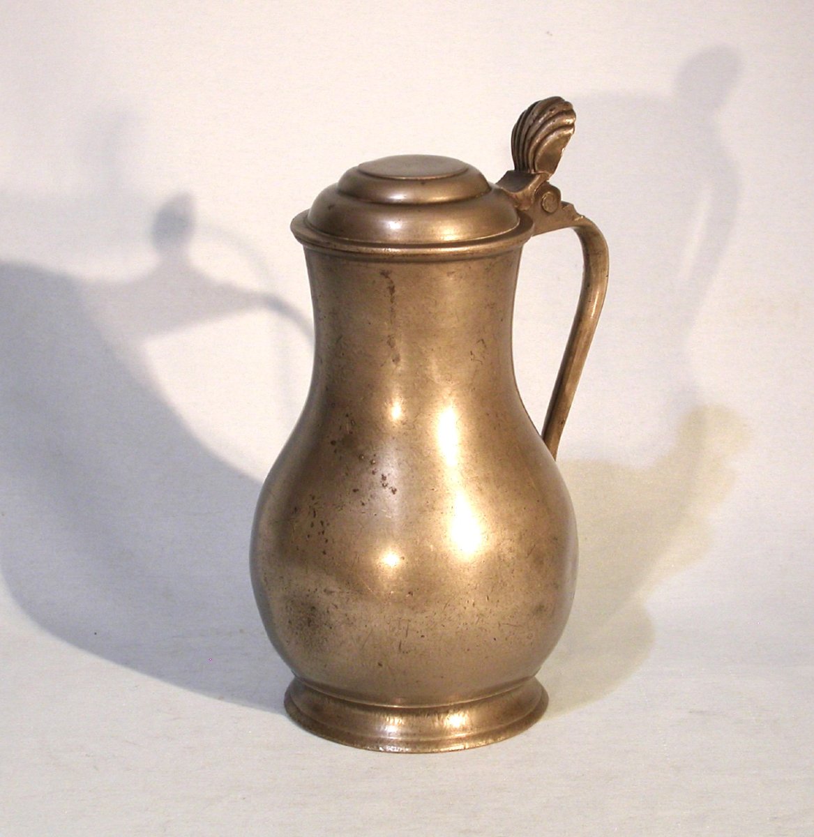 Pewter Wine Pitcher - Douai, Late 18th Century-photo-4