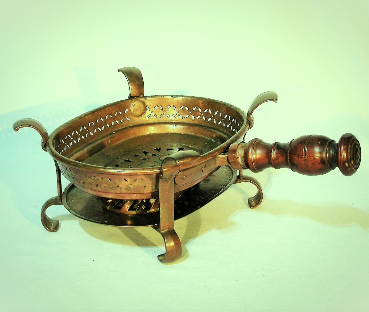 Table Stove In Copper - France, XVII Th C.-photo-3