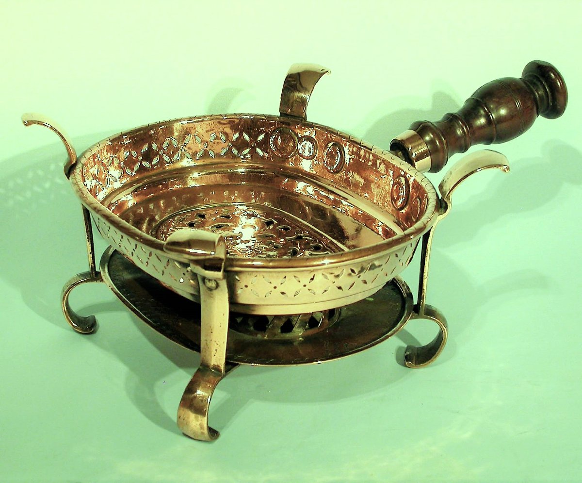 Table Stove In Copper - France, XVII Th C.-photo-3