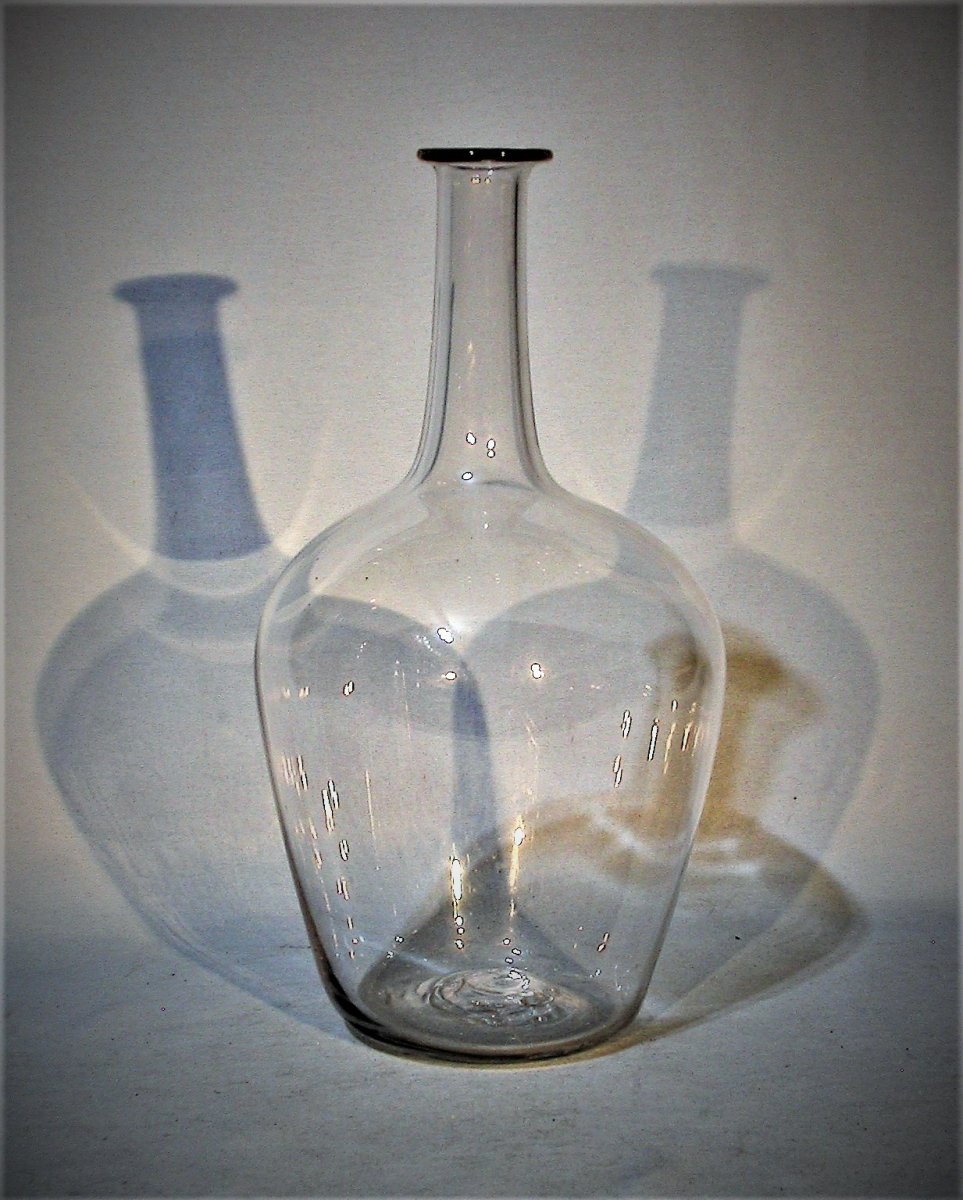 Colorless Blown Glass - XIXth Century