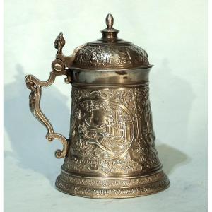 Famous Pewter Tank  By Isaac Faust - Strasbourg, Circa 1623