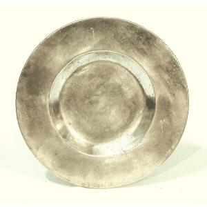 “à La Cardinal” Dish In Pewter - Bordeaux, Circa 1700