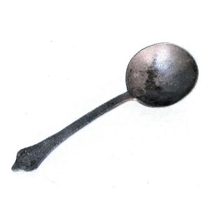 Pewter Spoon (tin Lepels) - Rotterdam, 17th Century