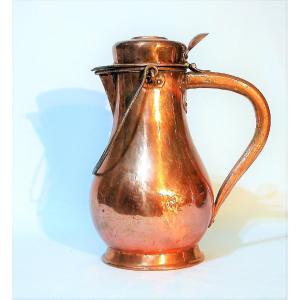 Large Copper Coquemar - 18th Century