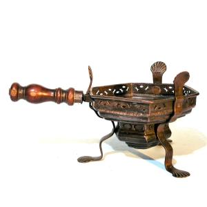 Copper Table Stove, Circa 1700