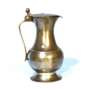 Pewter Wine Pitcher  - Lorraine, Circa 1700