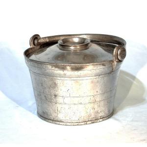 Pewter Dinner Carrier  - Montbard, Circa 1800