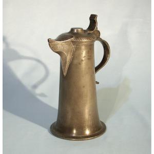 Pewter Wine Pitcher - Nuremberg, 19th Century