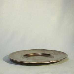 Pewter Plate - Zug (zoug In Switzerland) - Early 18th Century