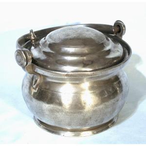 Pewter Dinner Carrier - Ile De France, Circa 1800