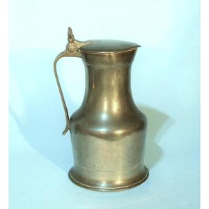 Pewter Wine Pitcher - Caen, Circa 1800