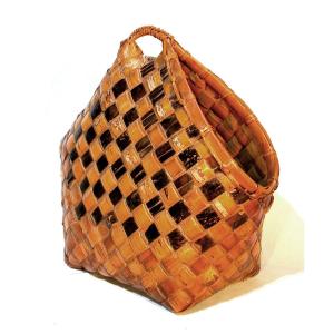 Folk Art - Basketwork - Basket Known As "a Rooster"